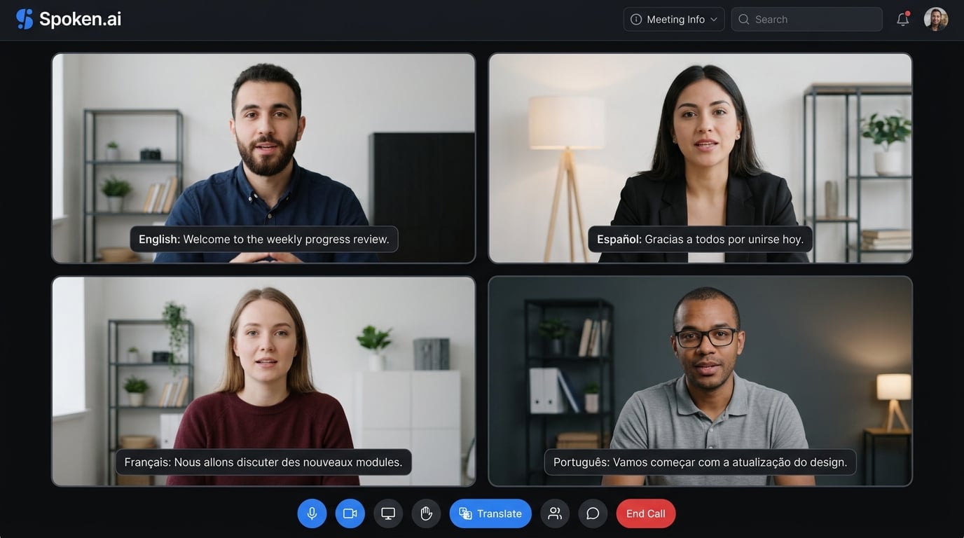 SpokenAI application screenshot